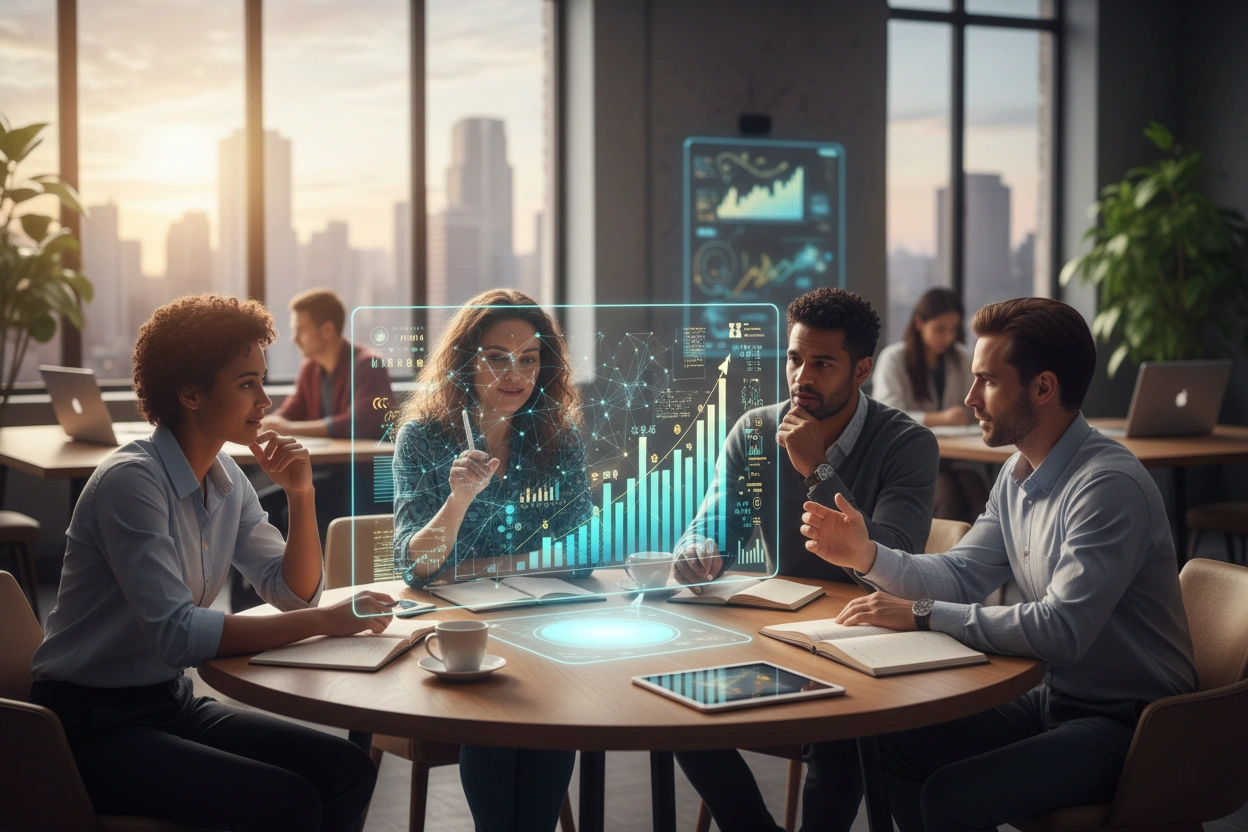 Professional image illustrating Top AI Tools and Platforms for Entrepreneurs