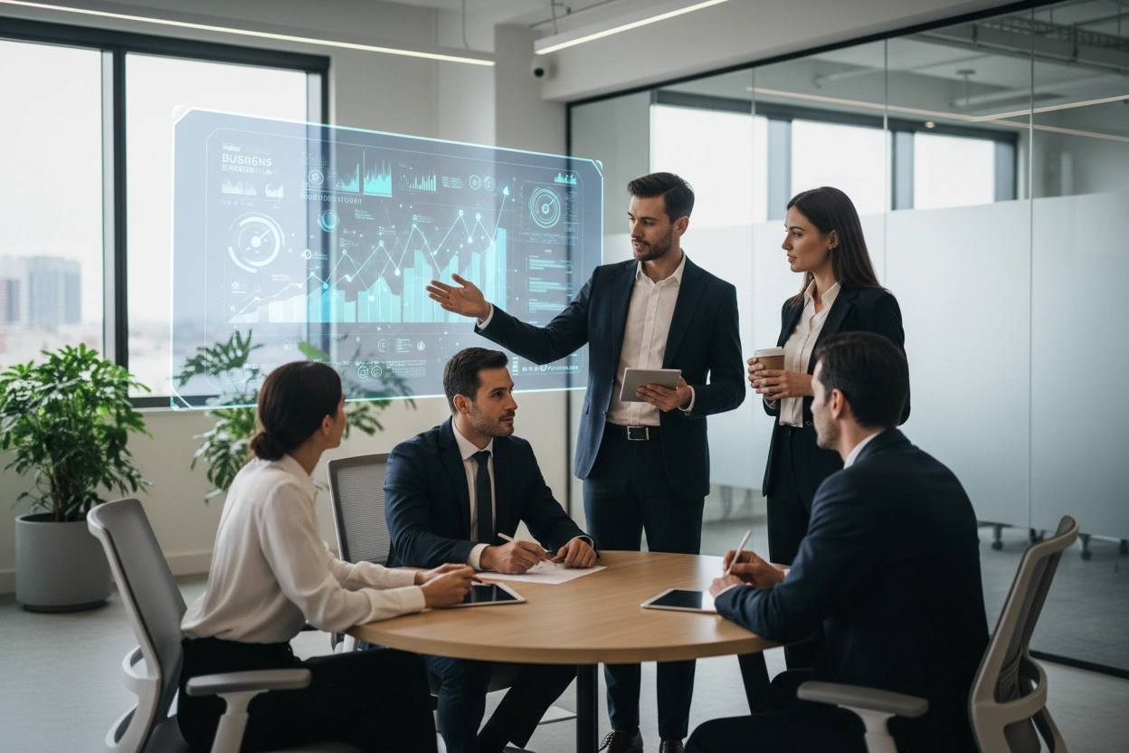 Professional image illustrating Best Practices for Integrating AI