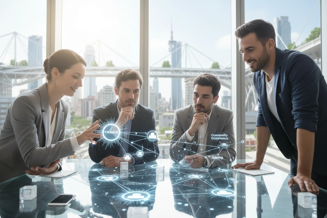 Professional image illustrating Understanding Web3 Business Strategy
