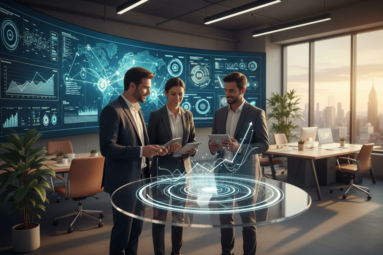 Professional image illustrating Understanding AI for Business Growth