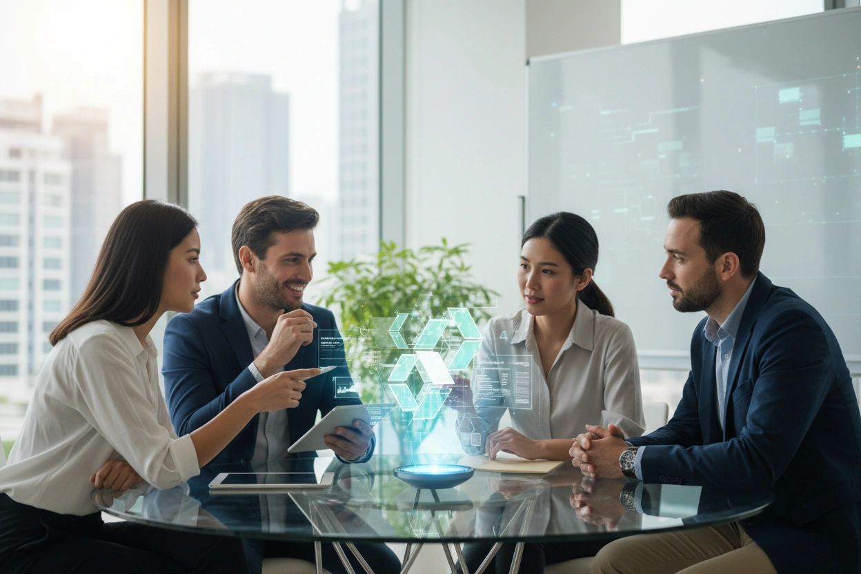 Professional image illustrating Top AI Tools and Platforms for Entrepreneurs