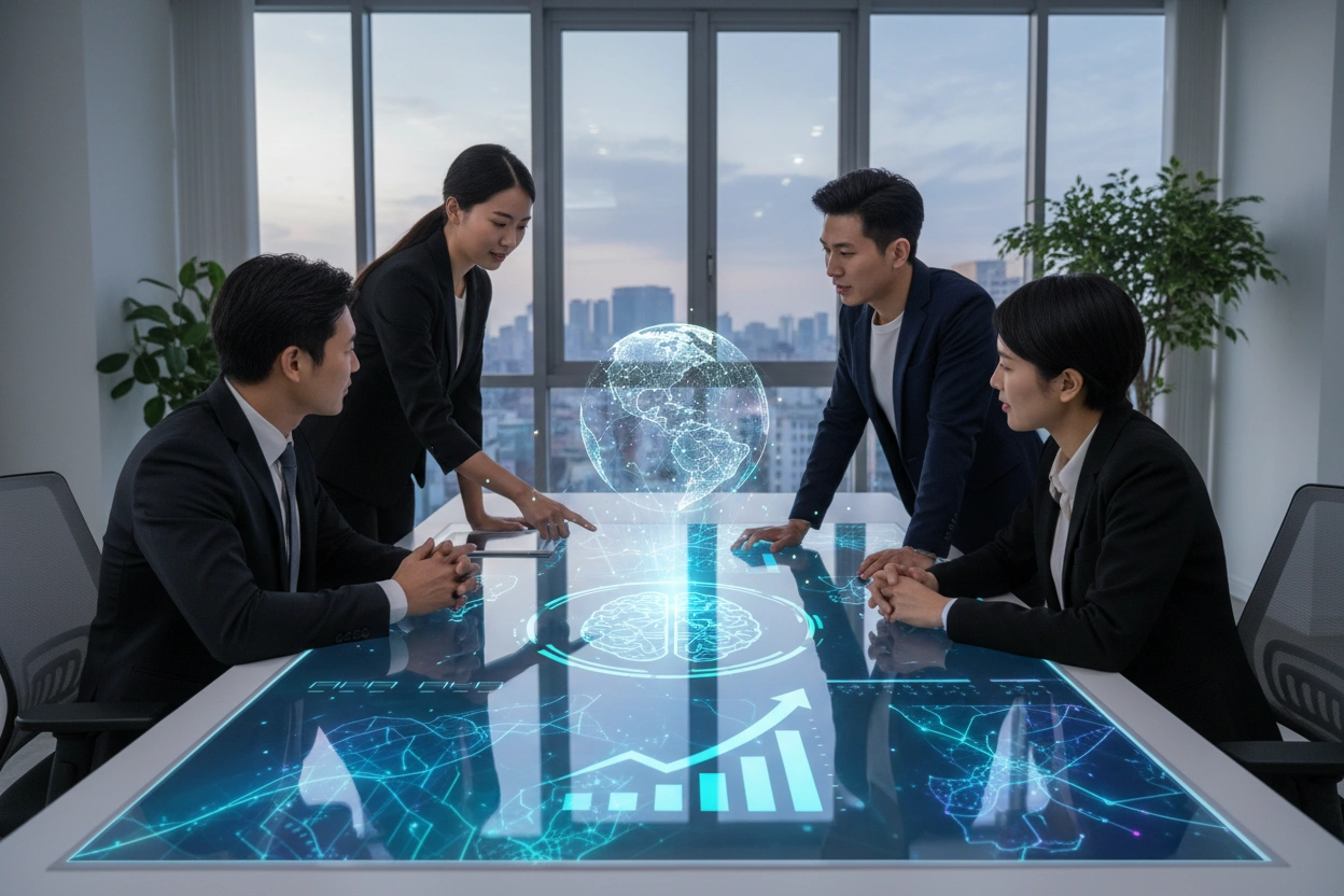 Professional image illustrating Top AI-Driven Marketing Tactics