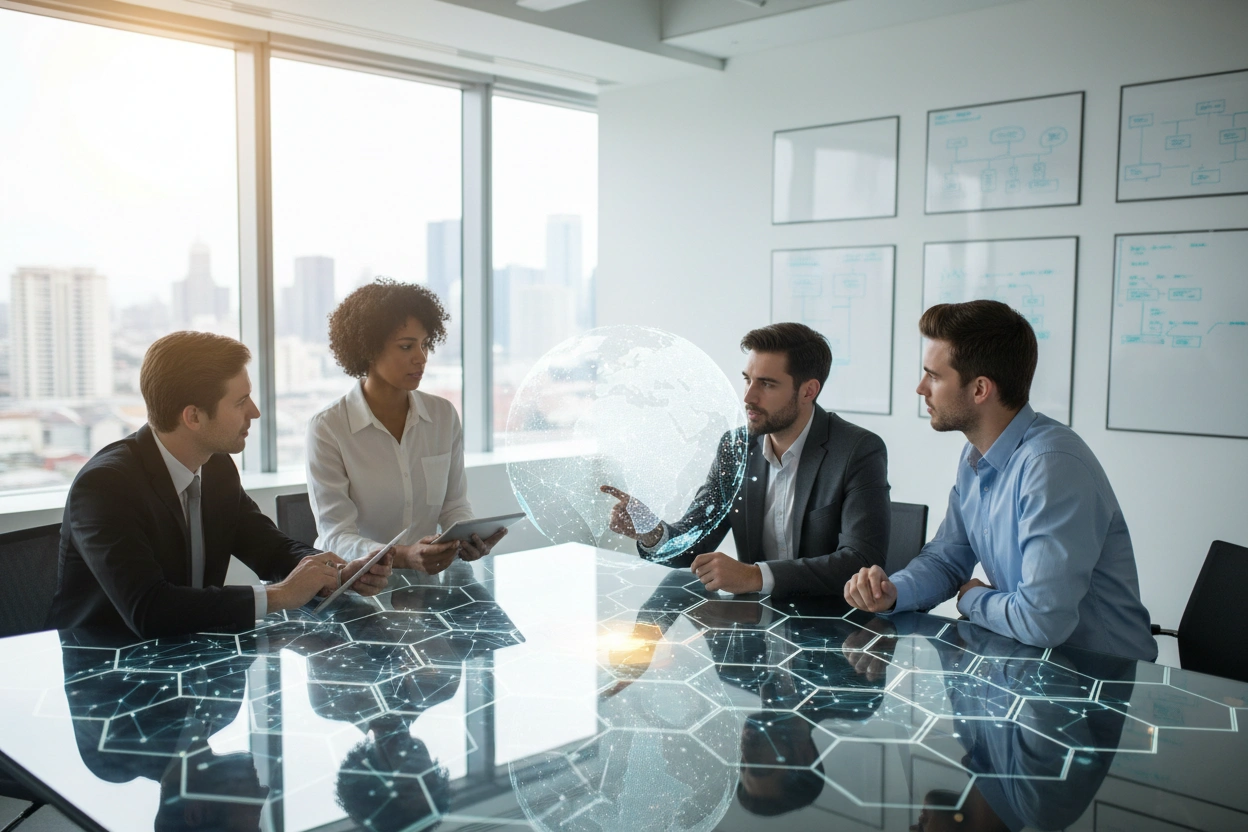 Professional image illustrating Understanding Web3 Business Strategy