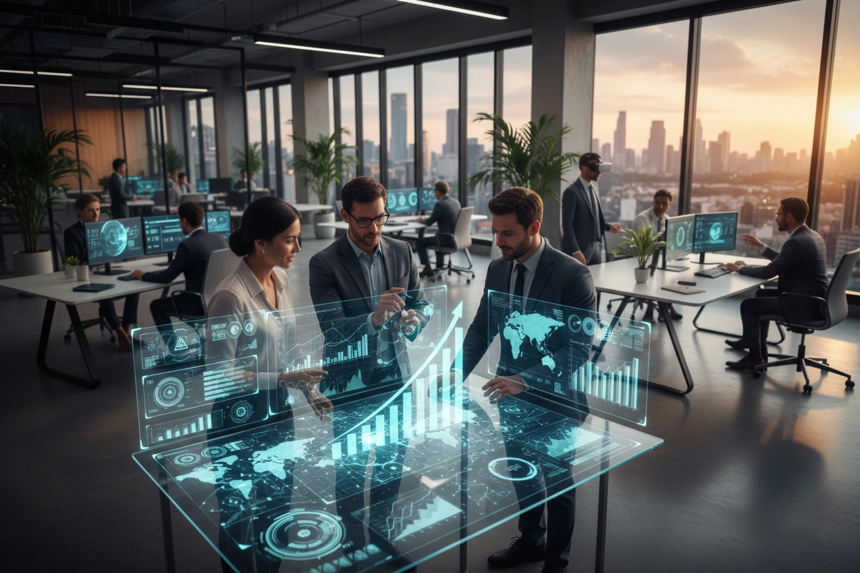 Professional image illustrating Implementing AI Growth Strategies