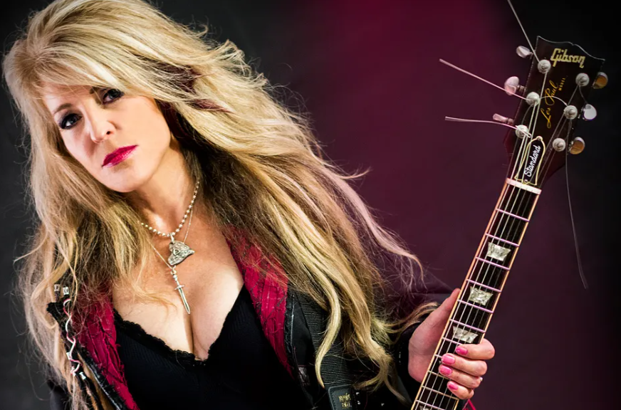Janet Gardner of VIXEN