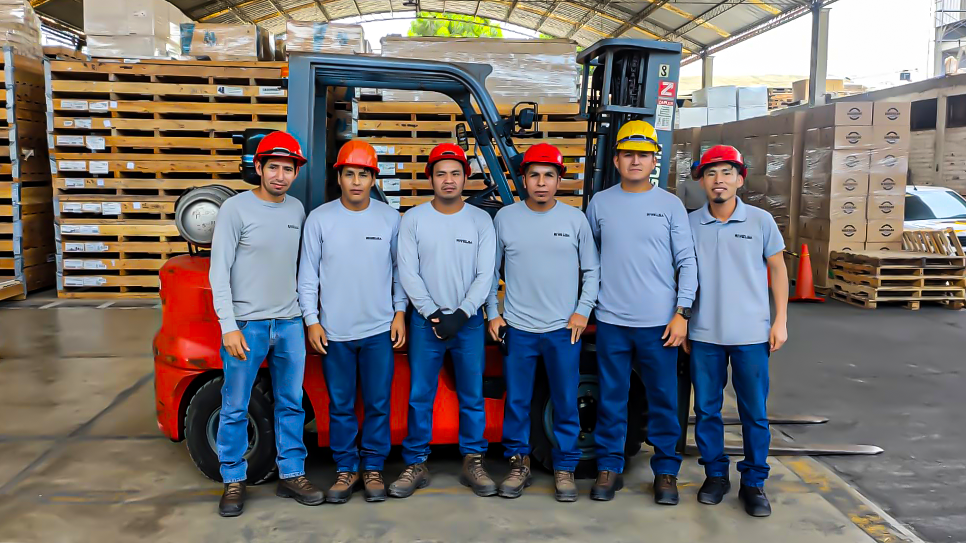 practica de conducción para montacargas