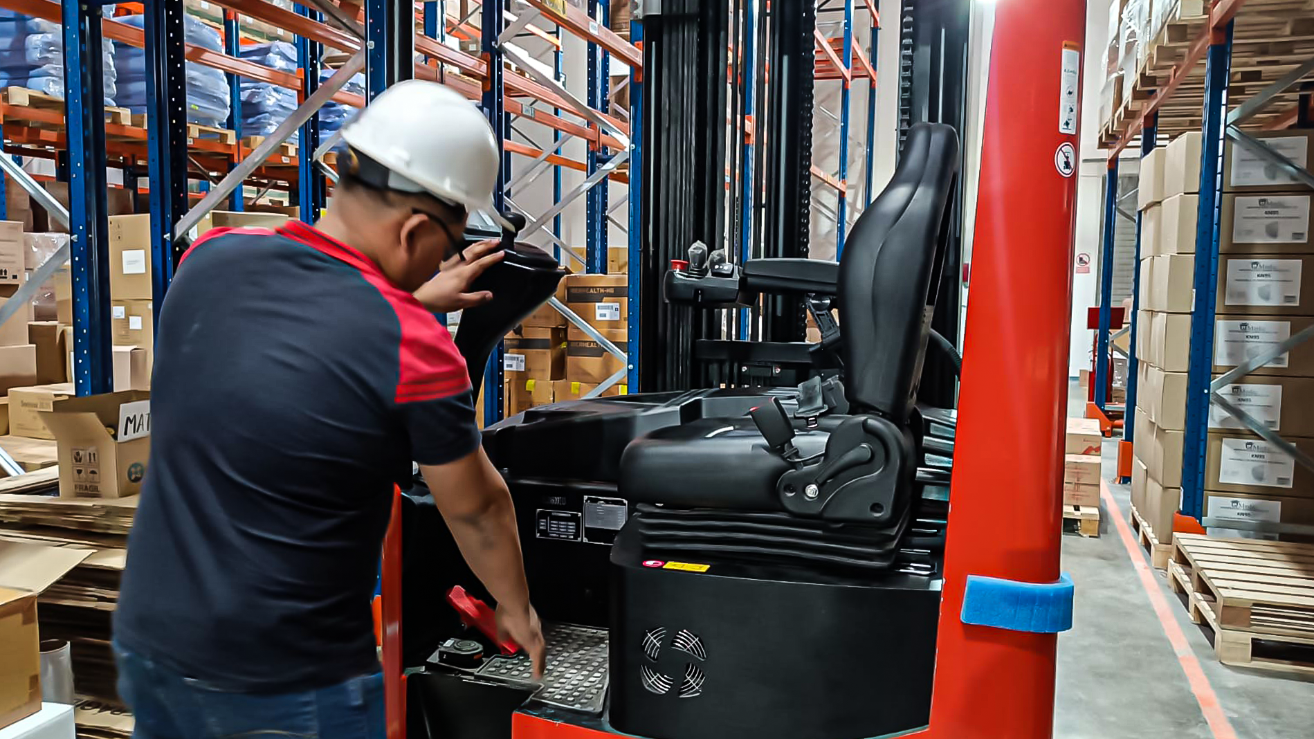 Apilamiento de cajas