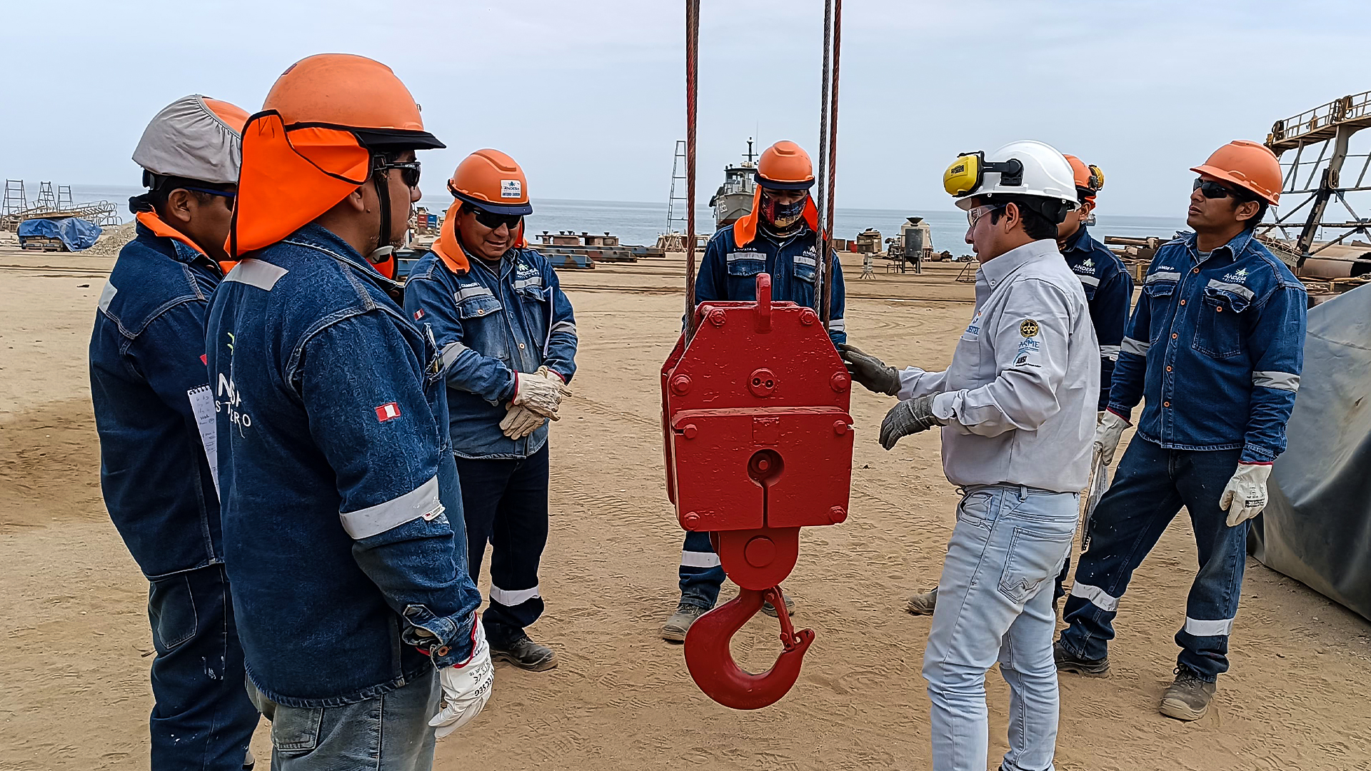 control de grua puente