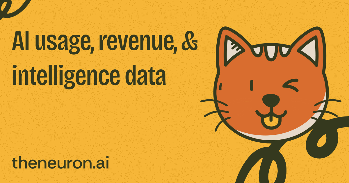 😺 Analyzing today's AI based on usage, intelligence, and revenue...