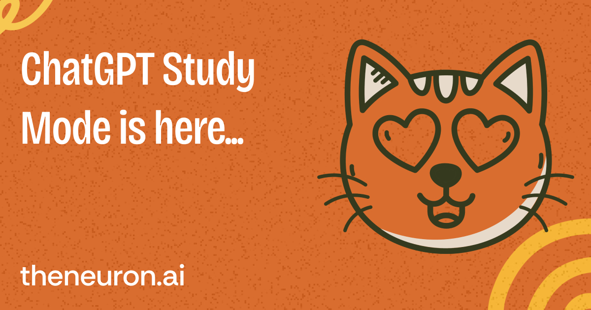😺 ChatGPT became your tutor