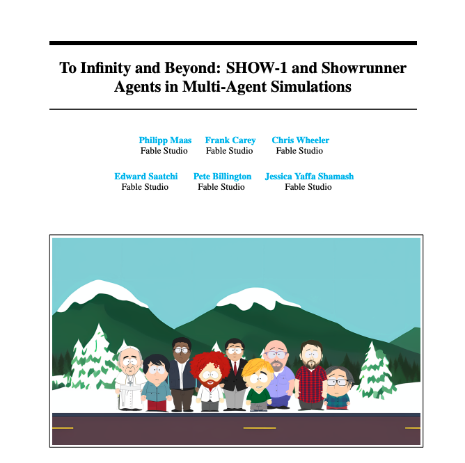 Amazon just invested in an AI that can create full South Park episodes—and it wants you to star in them.
