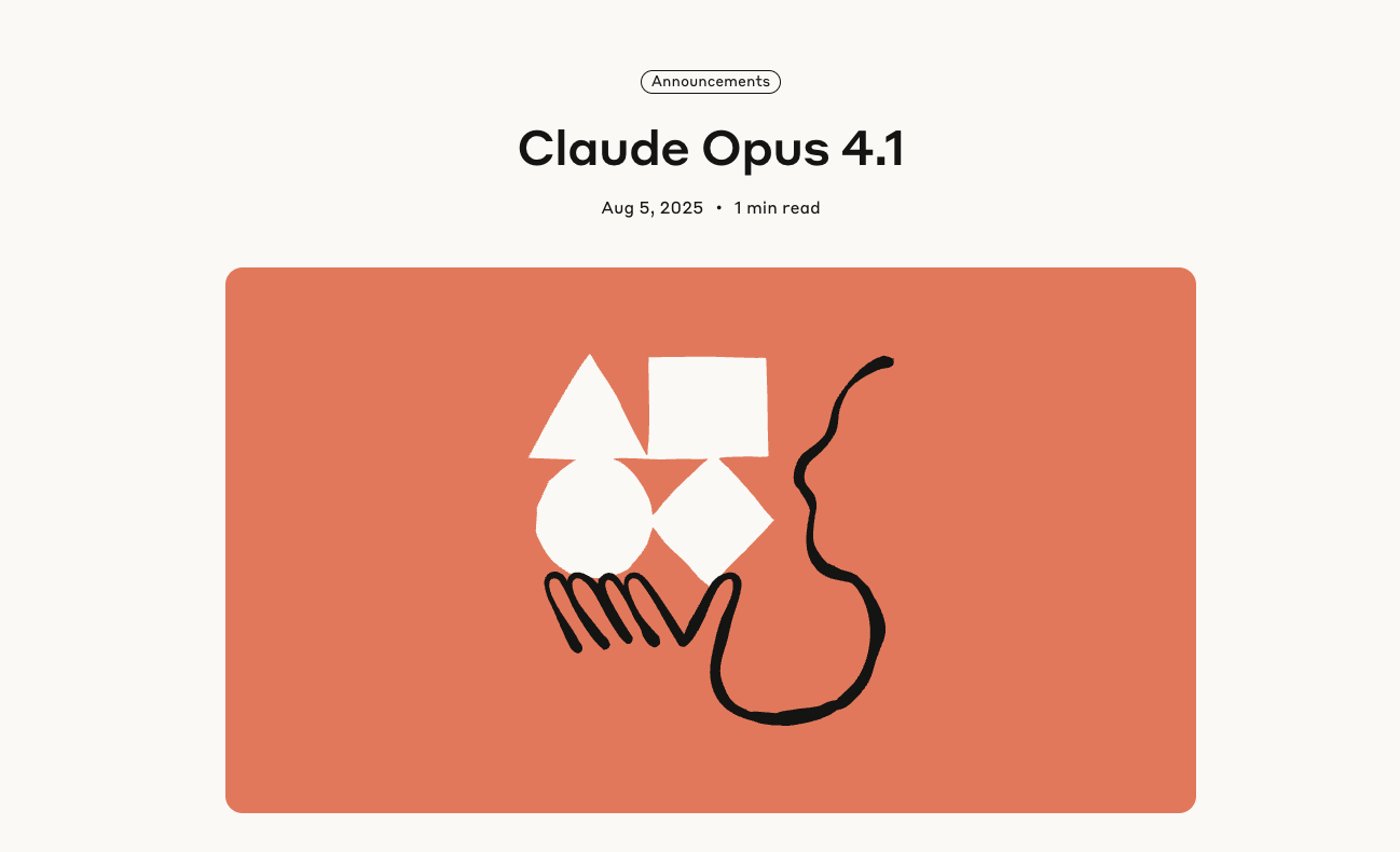 Claude Opus 4.1 is Here: Everything You Need to Know About Anthropic's Latest Upgrade