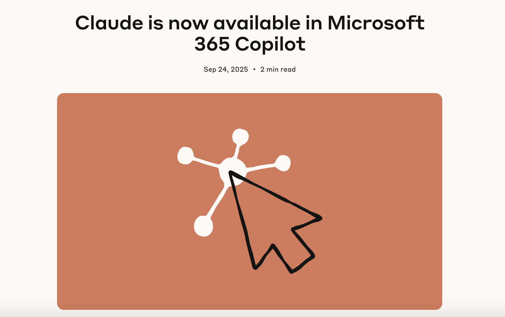 Microsoft Just Let Claude Into the Office Party