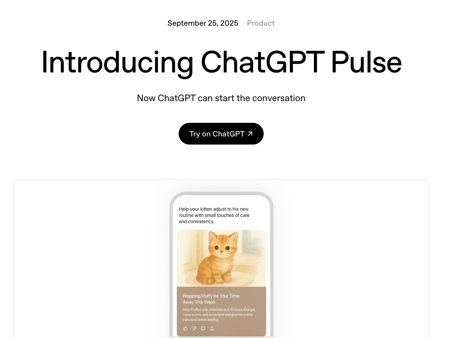 ChatGPT Pulse Makes AI Your Personal Research Assistant (While You Sleep)