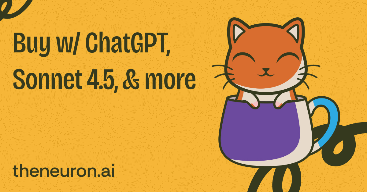 😸 Claude Sonnet 4.5, Buy it in ChatGPT, Microsoft "Vibeworkers"