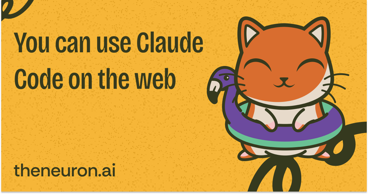 😸 Claude Code on the web?!