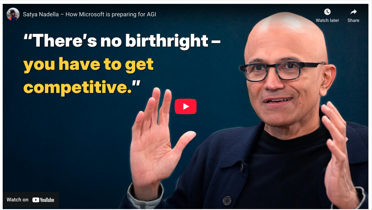 Microsoft CEO Satya Nadella Debates the Future of Microsoft and AI (w/ Dwarkesh Patel and Dylan Patel)