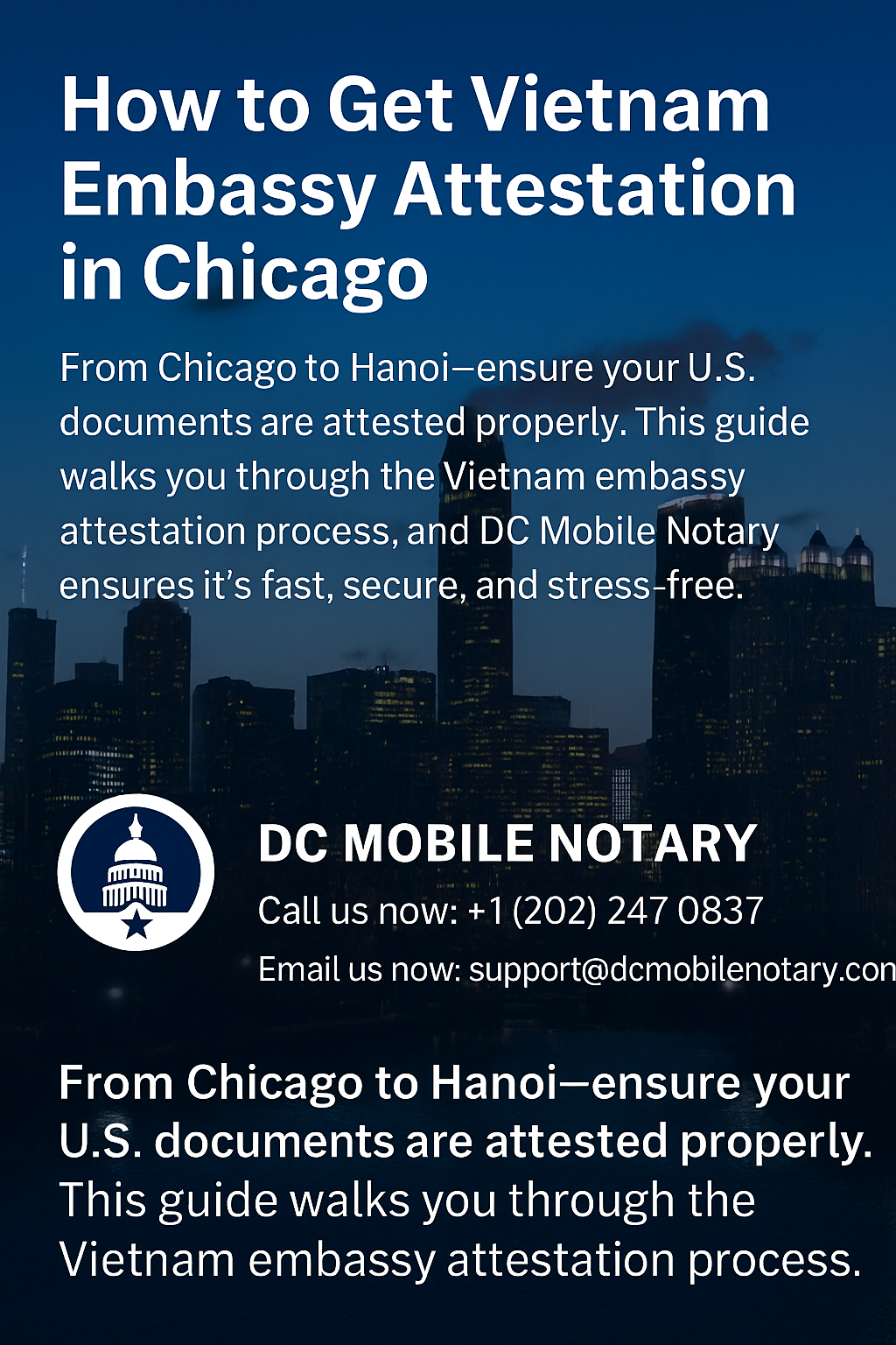 How to Get Vietnam Embassy Attestation in Chicago