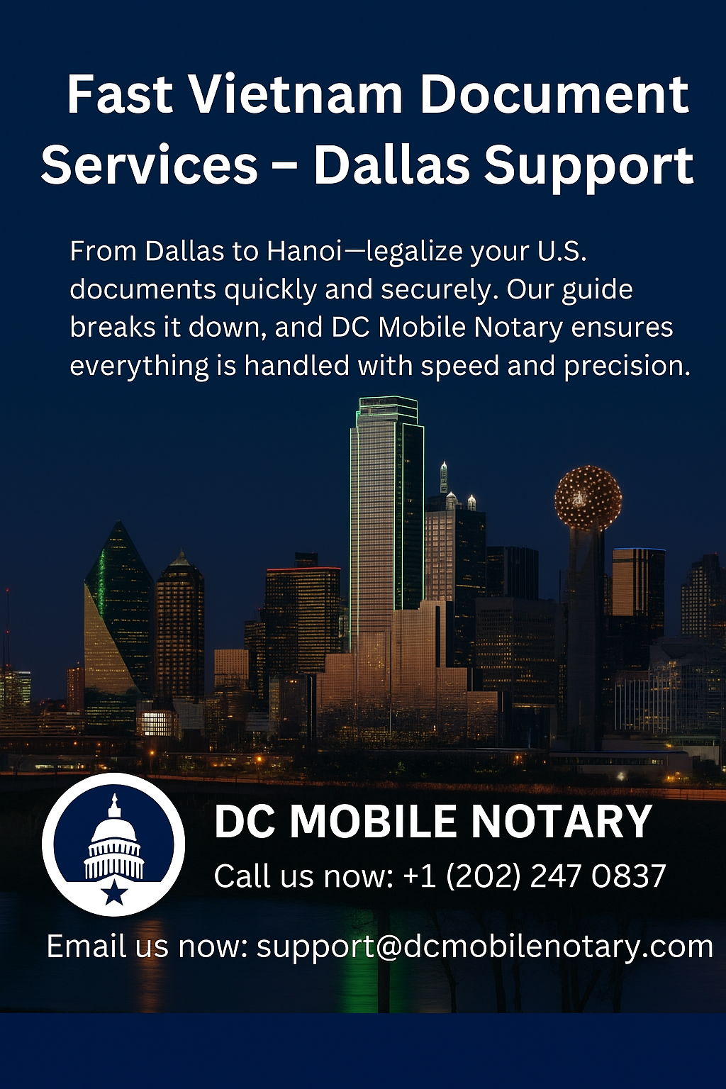 Fast Vietnam Document Services – Dallas Support
