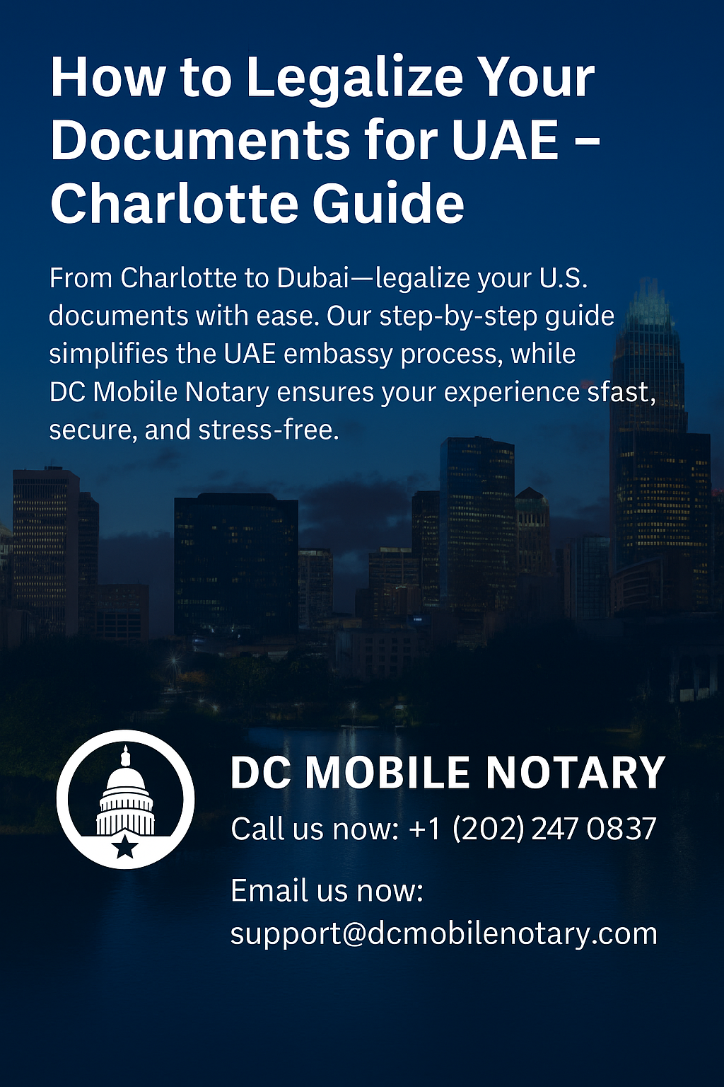 How to Legalize Your Documents for UAE – Charlotte Guide
