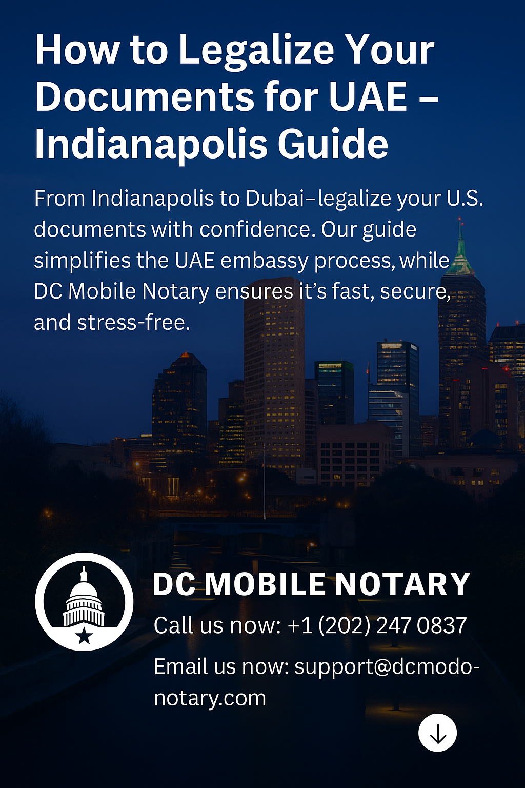 How to Legalize Your Documents for UAE – Indianapolis Guide