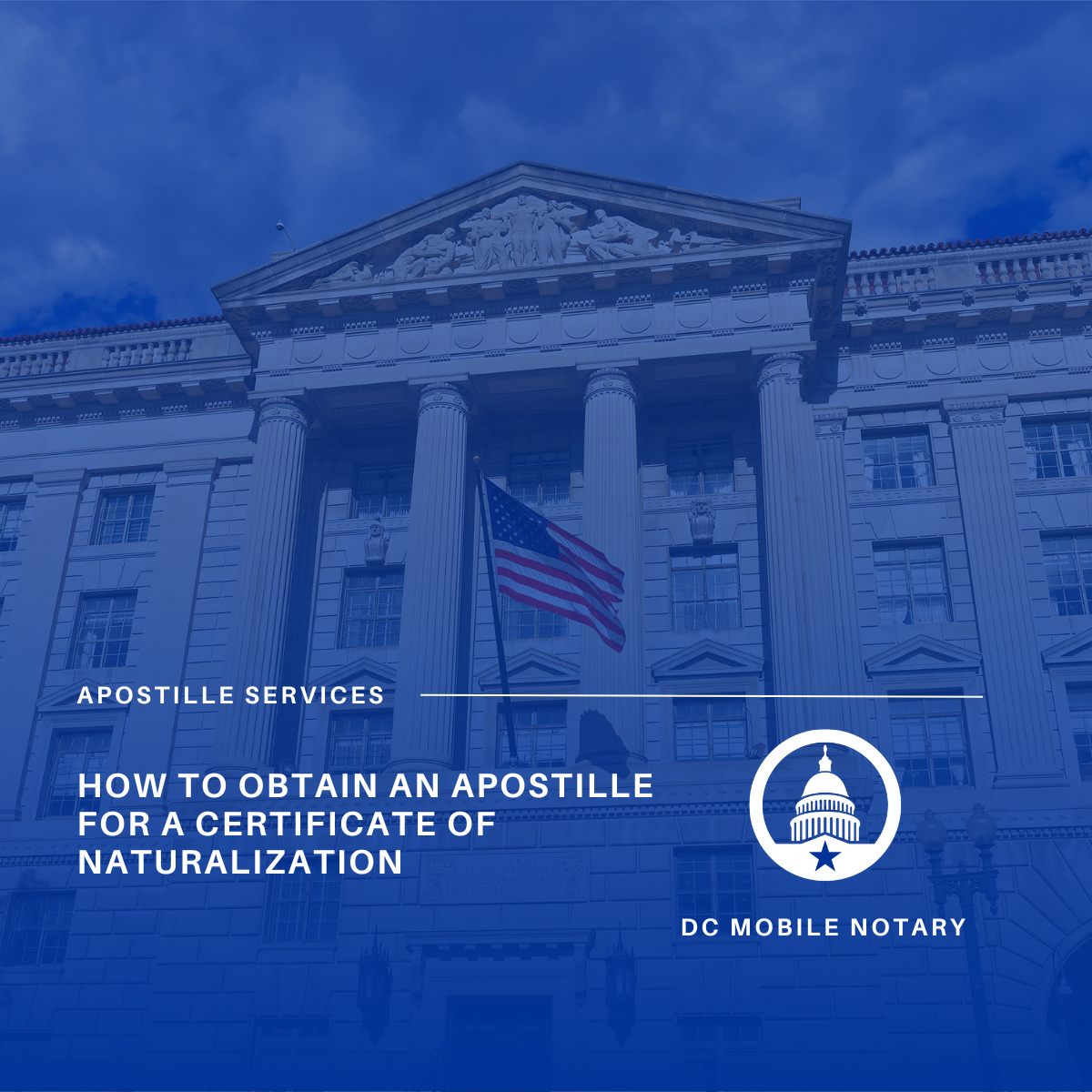 How to Obtain an Apostille for a Certificate of Naturalization