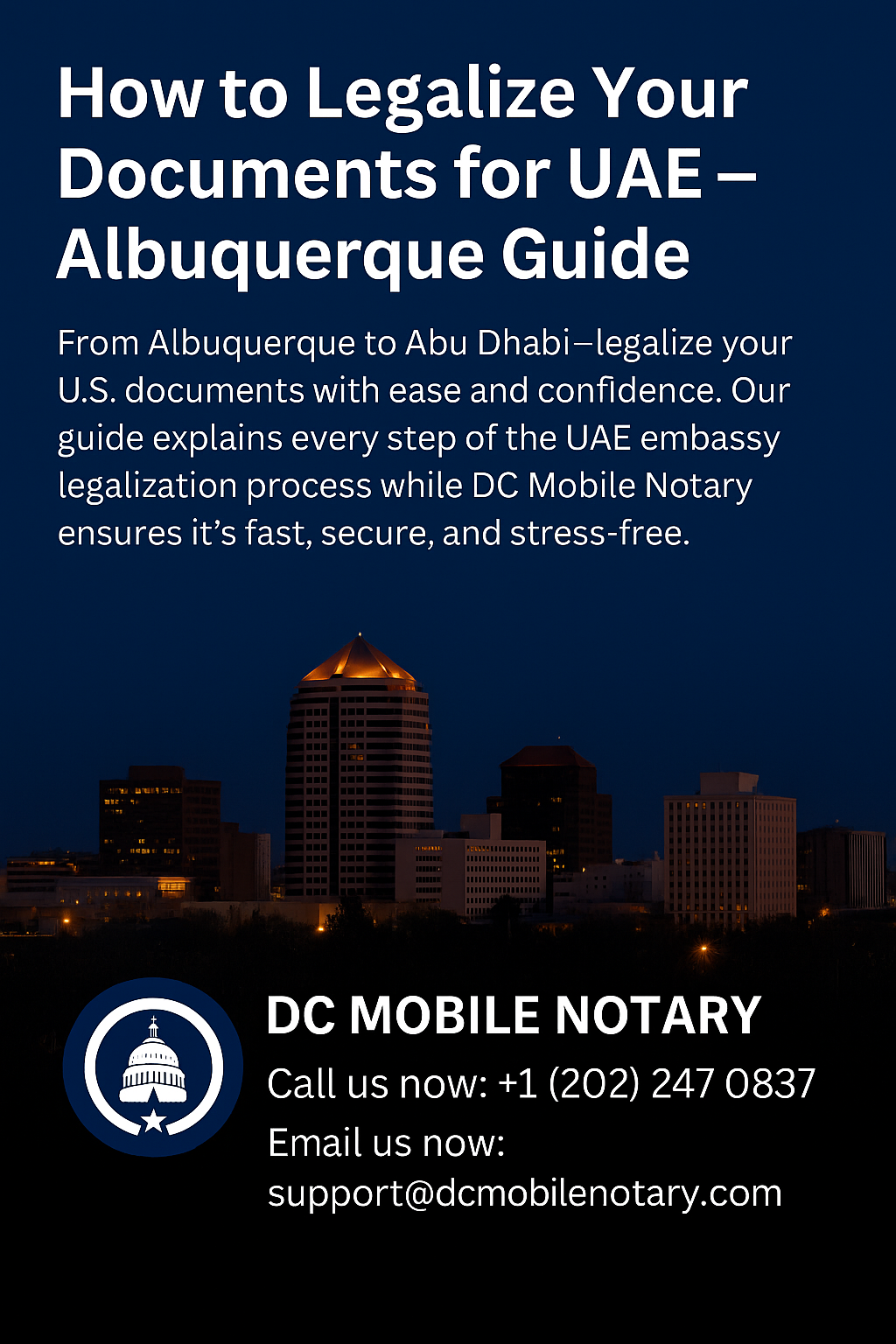 How to Legalize Your Documents for UAE – Albuquerque Guide
