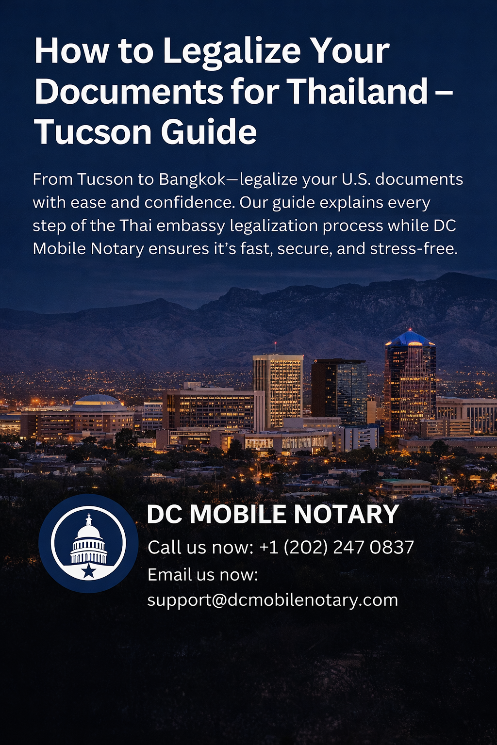 How to Legalize Your Documents for Thailand – Tucson Guide