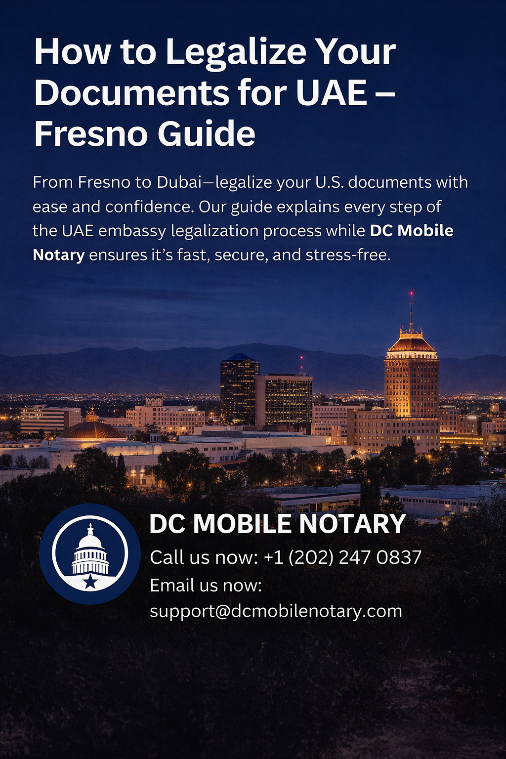 How to Legalize Your Documents for UAE – Fresno Guide