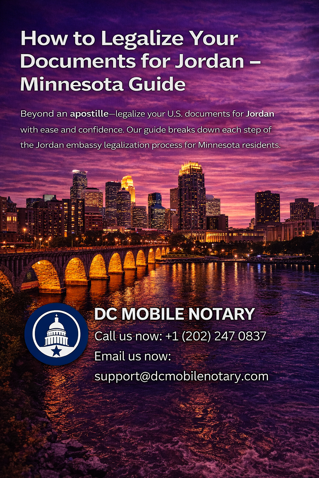 How to Legalize Your Documents for Jordan Minnesota Guide