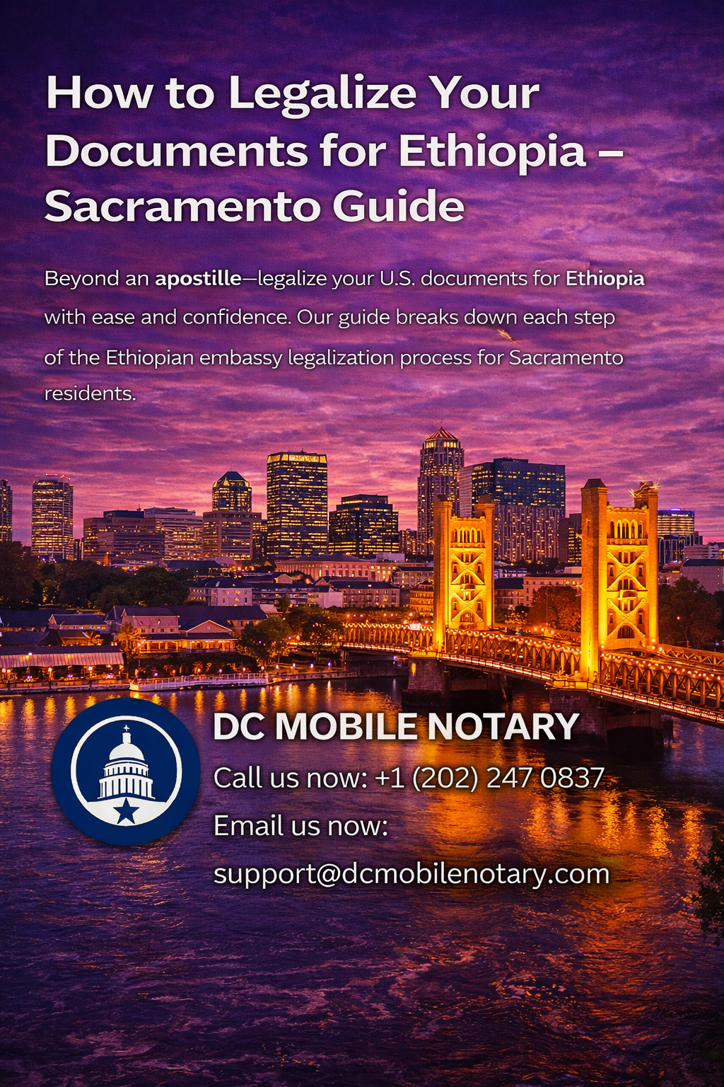 How to Legalize Your Documents for Ethiopia Sacramento Guide