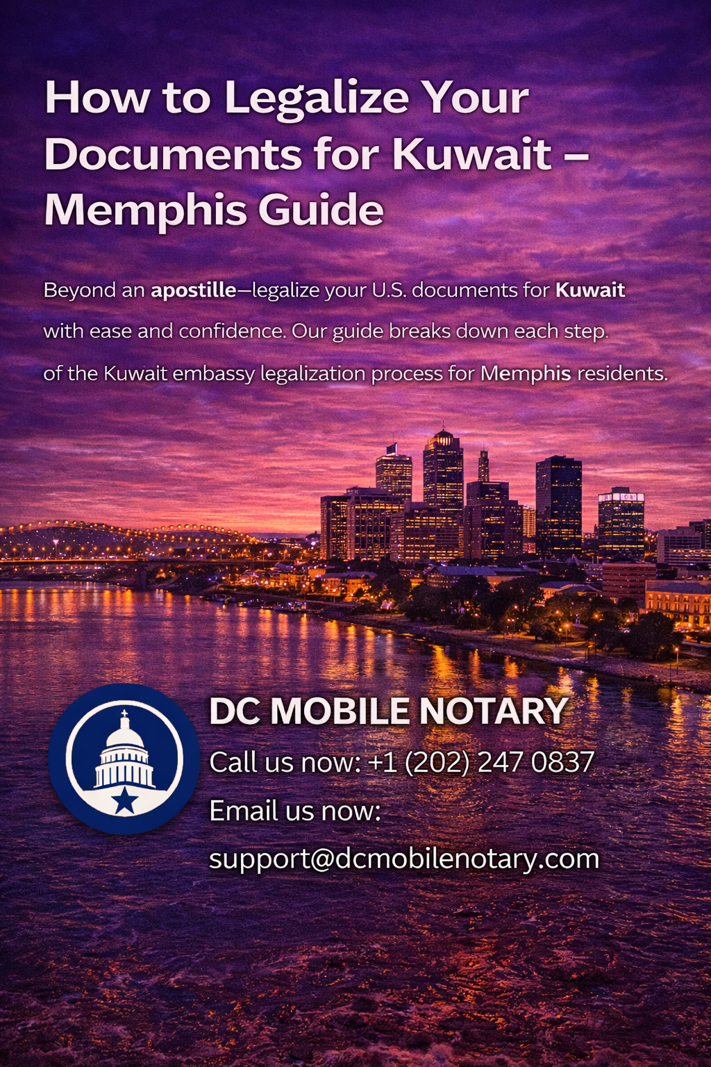 How to Legalize Your Documents for Kuwait  Memphis Guide