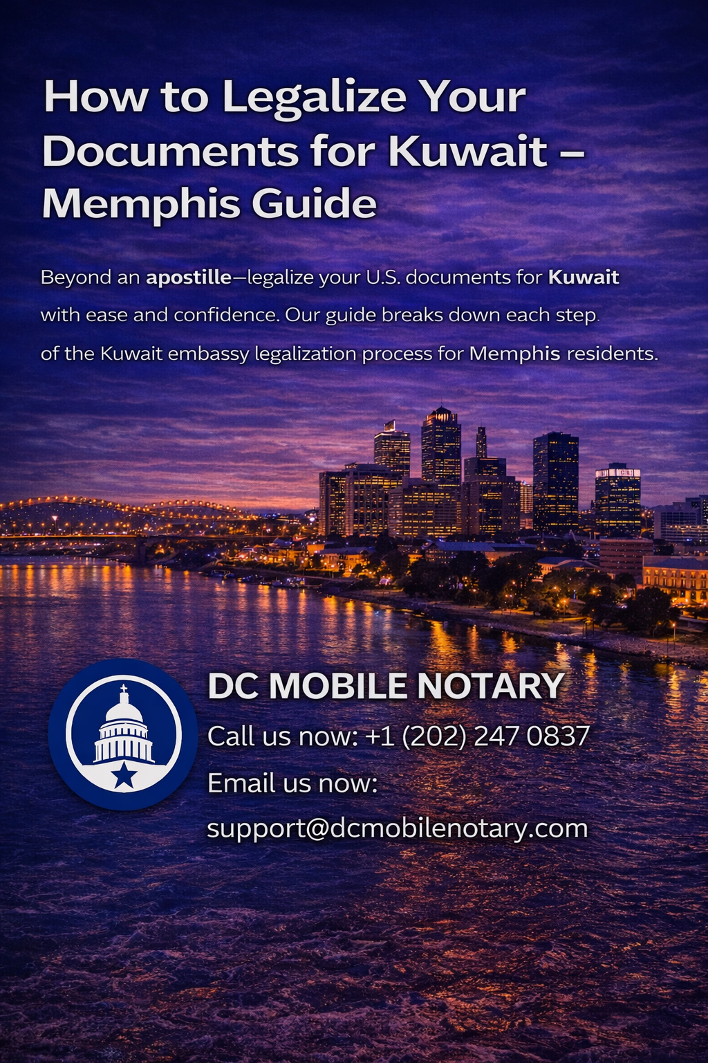 How to Legalize Your Documents for Kuwait  Memphis Guide