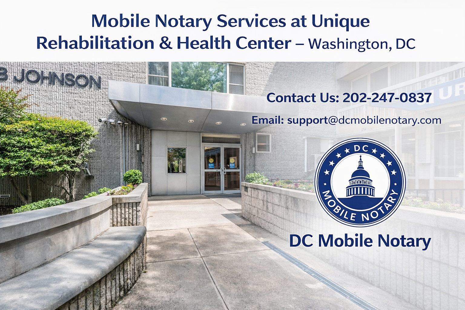 Notary Services at Unique Rehabilitation & Health Center – Washington, DC