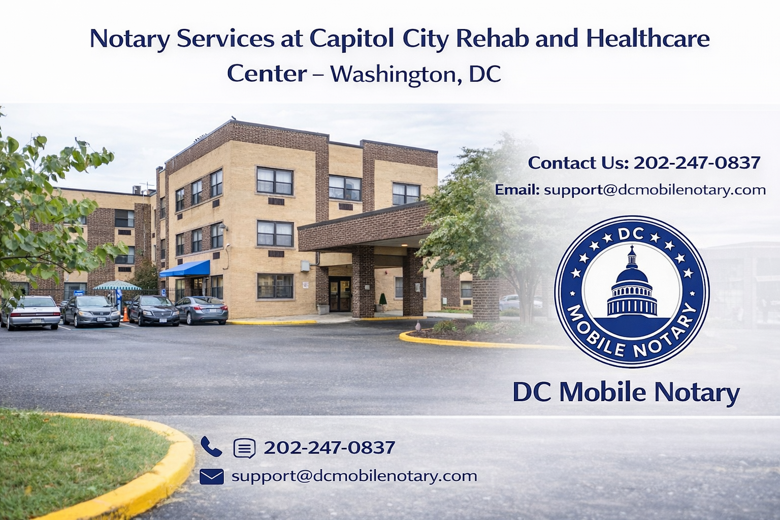 Notary Services at Capitol City Rehab and Healthcare Center – Washington, DC