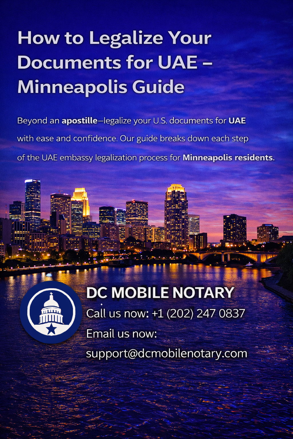 How to Legalize Your Documents for UAE Minneapolis Guide