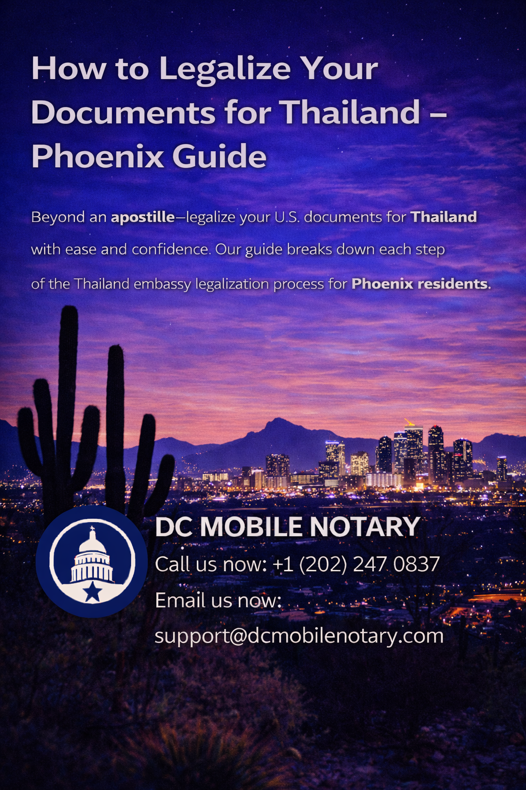 How to Legalize Your Documents for Thailand Phoenix Guide