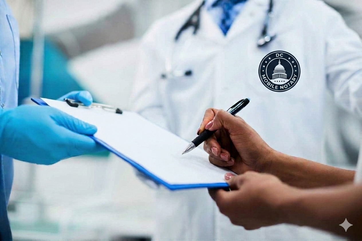 Mobile Notary Services for Burke Health and Rehabilitation Center (Burke, VA)