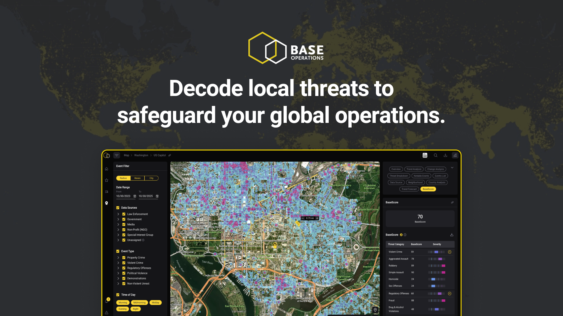 Base Operations | Street-Level Threat Intelligence for Corporate Security