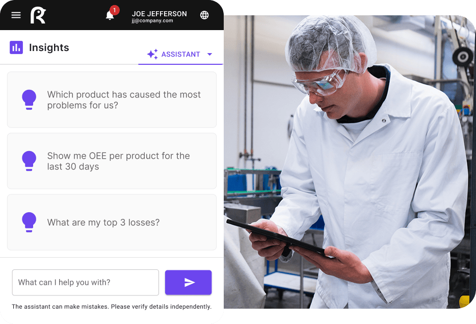 Factbird's Manufacturing AI Assistant for Instant Analytics