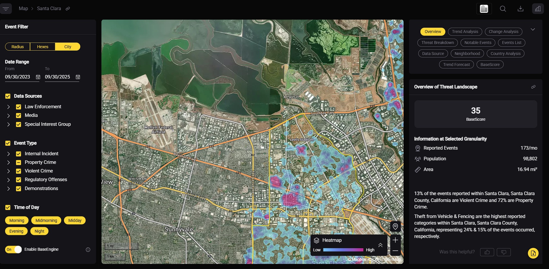 Levi's Stadium (Santa Clara, California, USA) FIFA World Cup 26 Threat Assessment