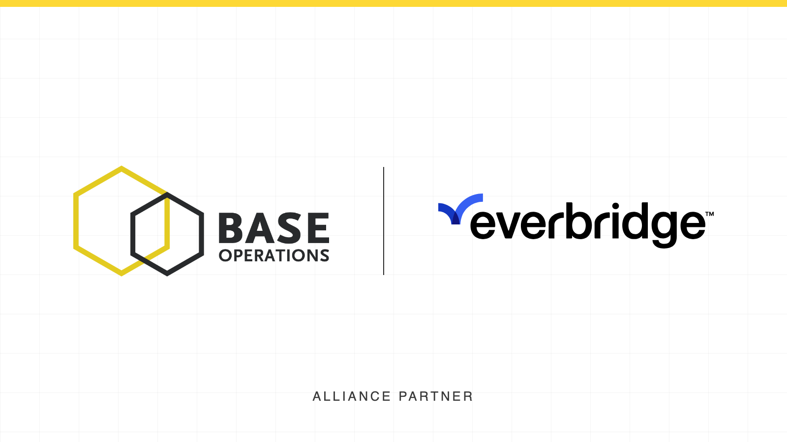 Base Operations Now Available on the Everbridge Marketplace logo lockup