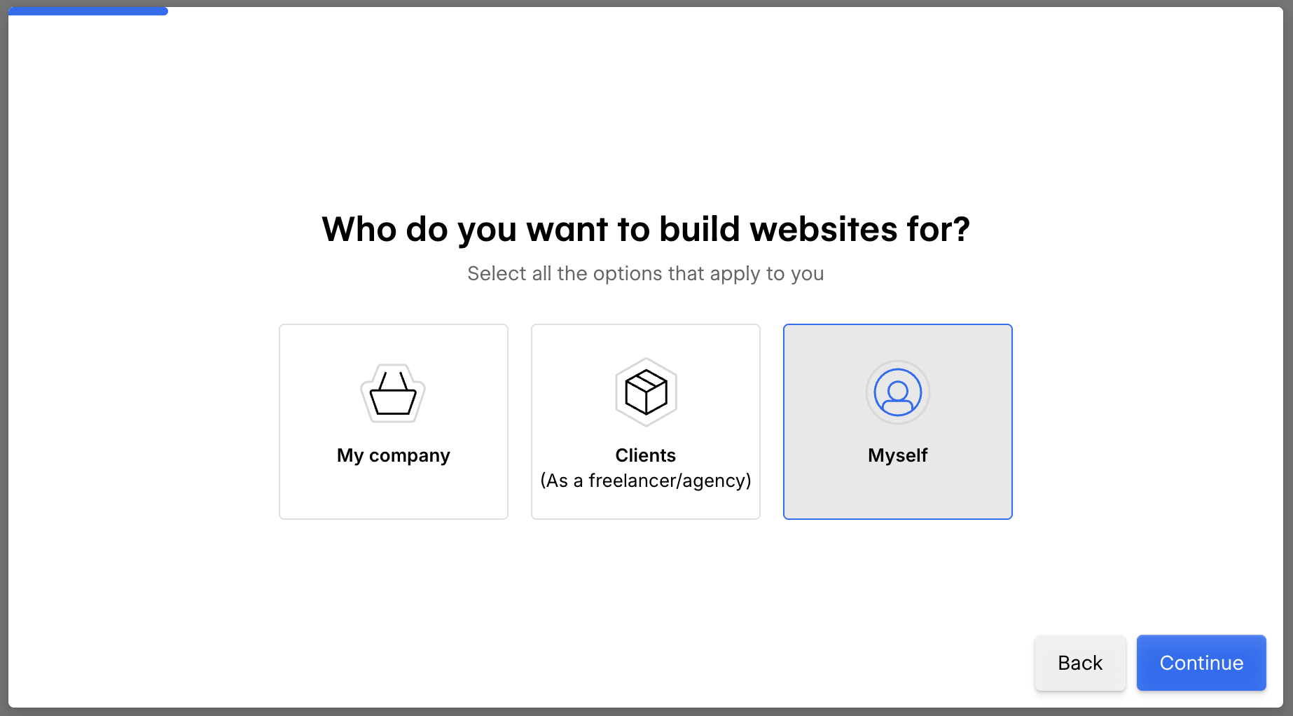 2.「誰のためのウェブサイトを作りたいですか?-Who do you want to build websites for?」