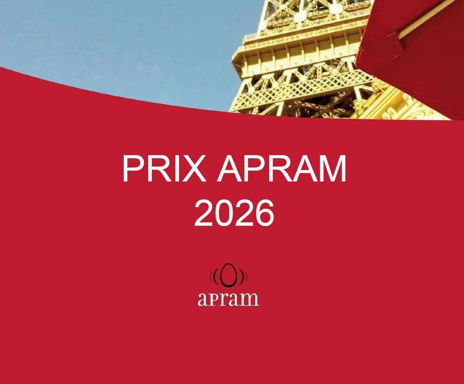 Prix APRAM 2026