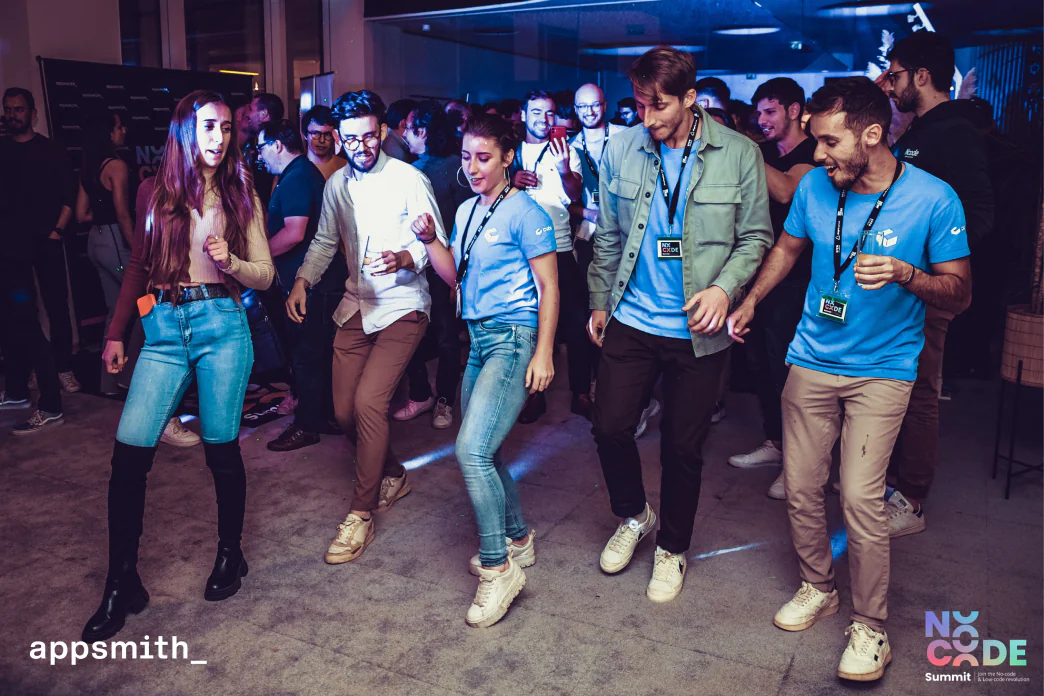 a working team that dances 