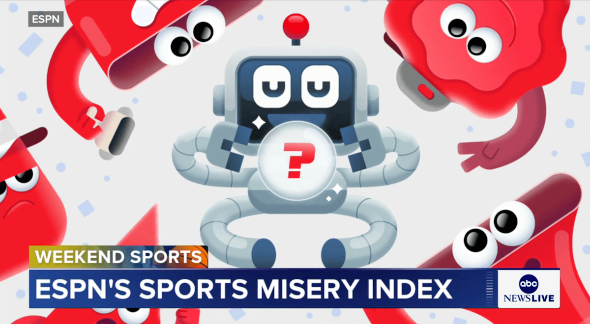 Sports Fan Misery Index on ABC