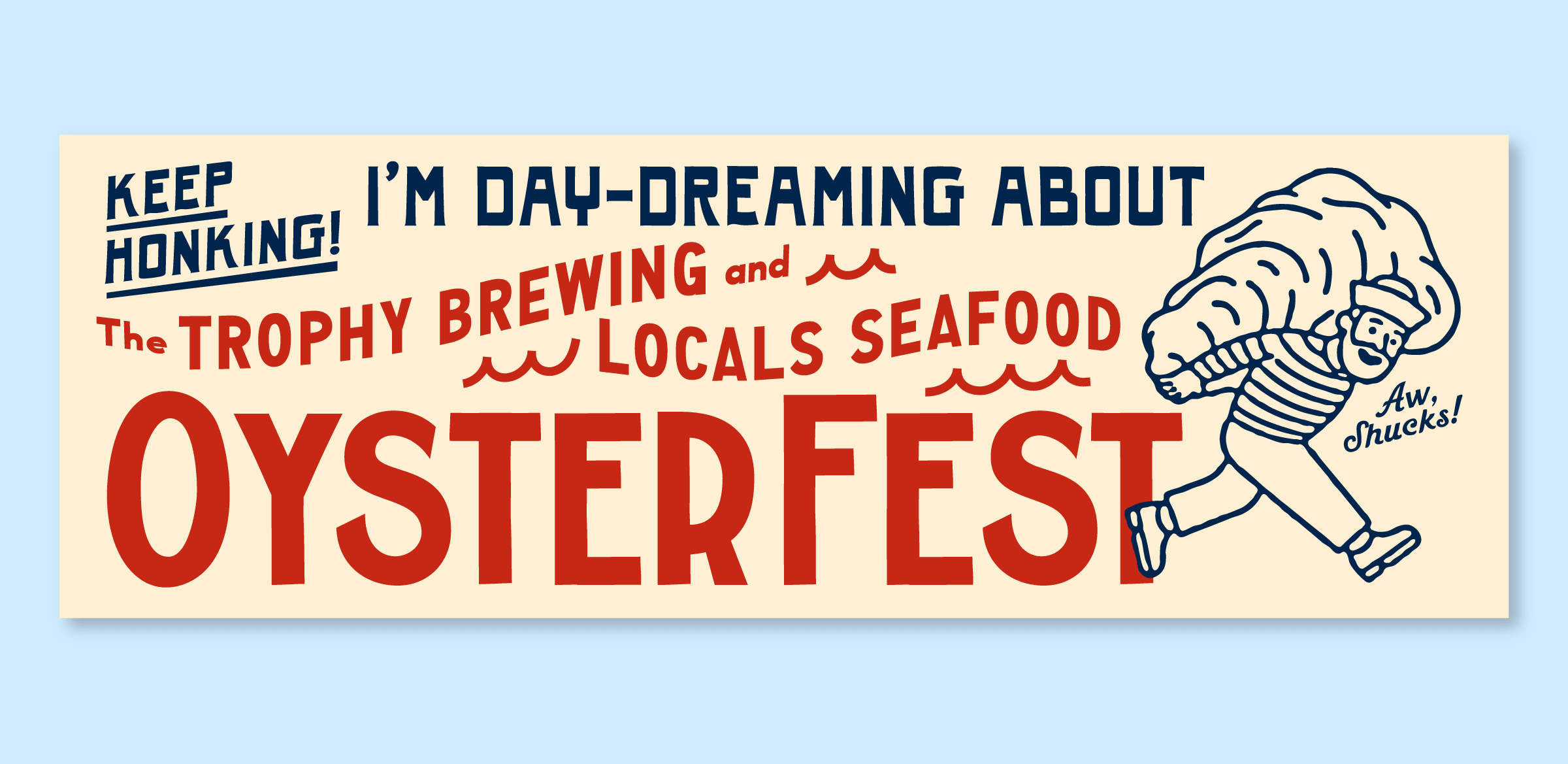 Oysterfest 2026 Bumper Sticker