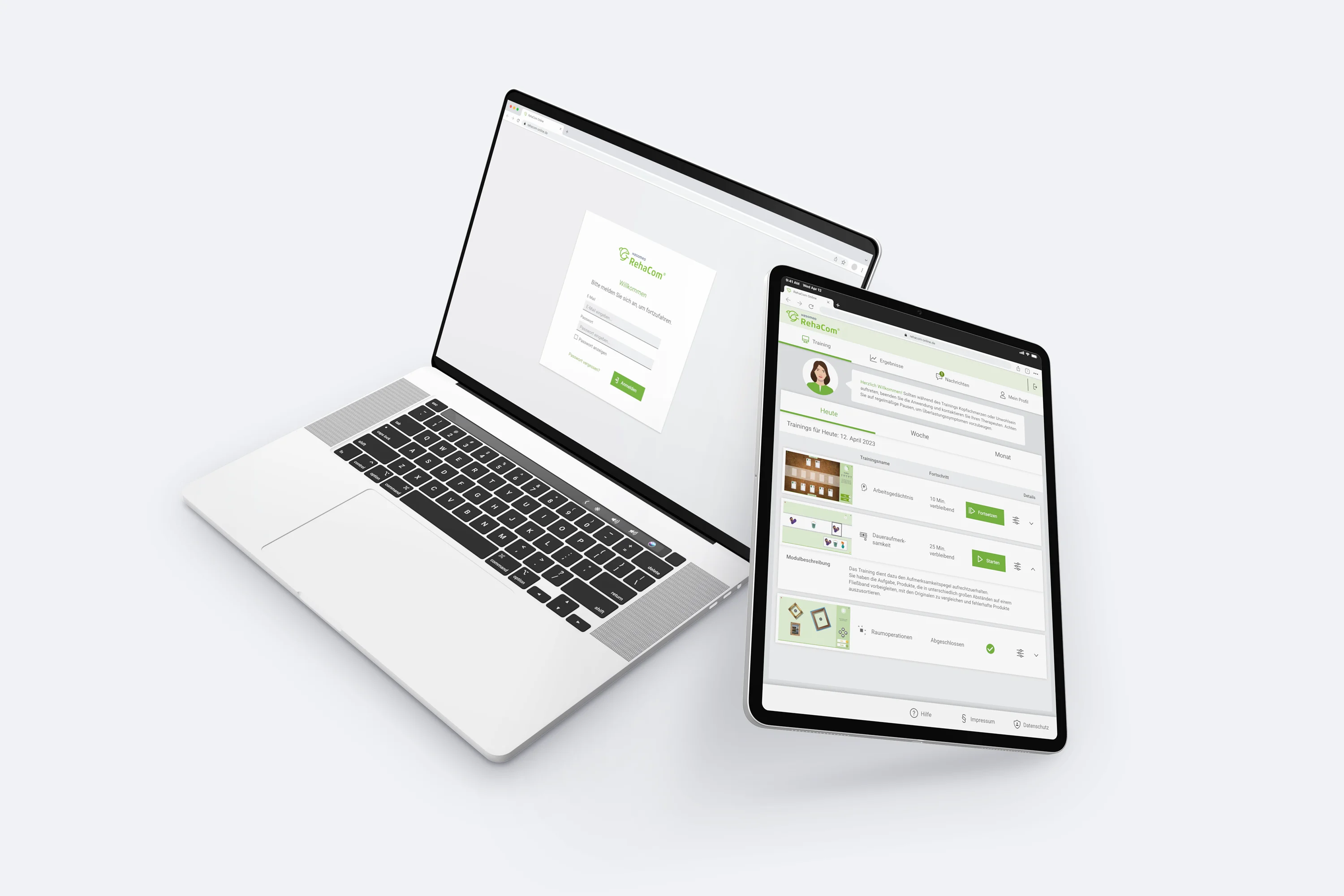 Hero Image für RehaComOnline