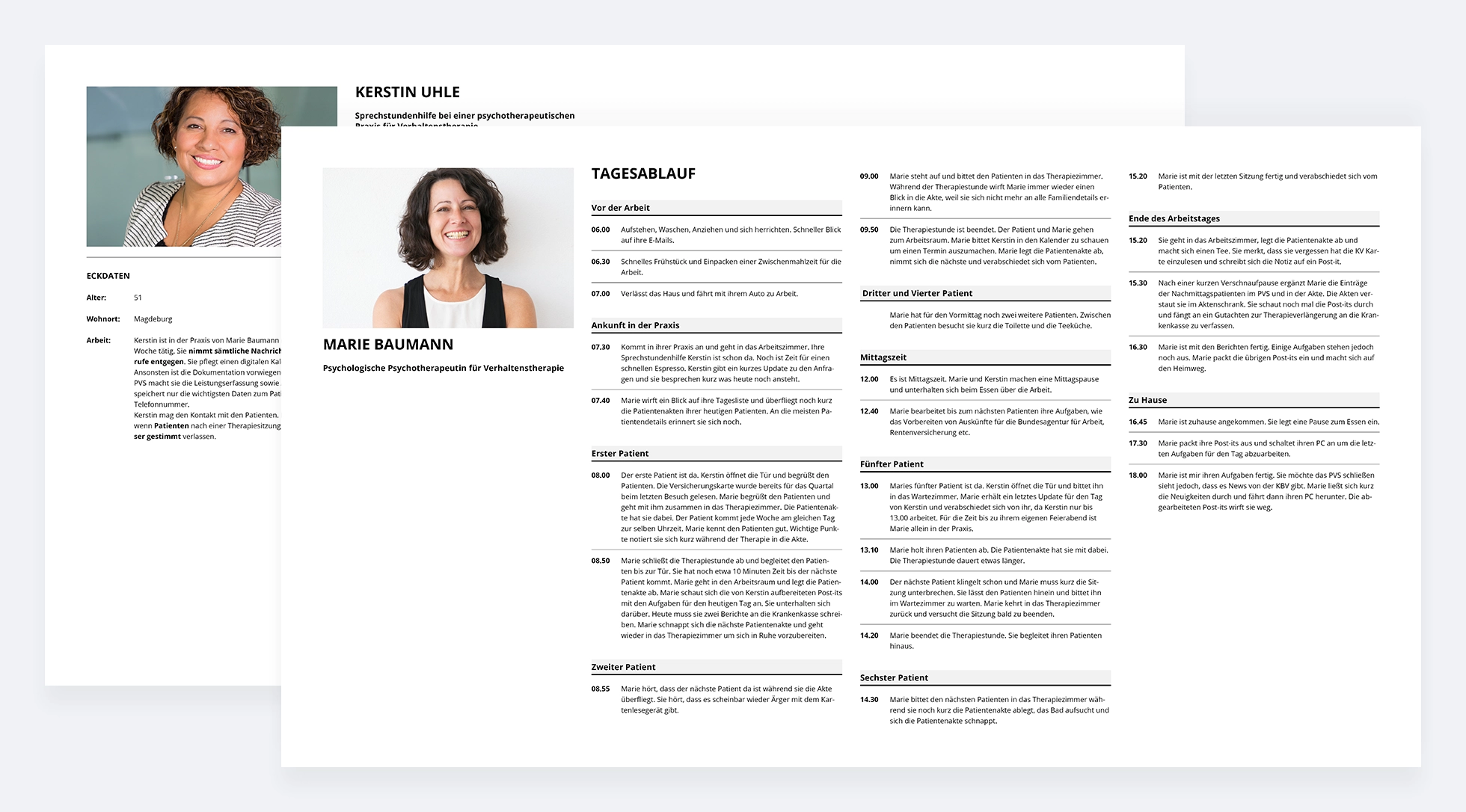 Personas für das Produkt Elefant Kalender