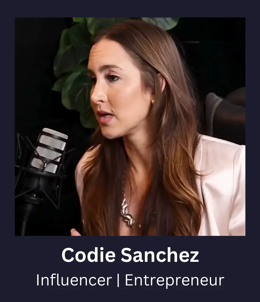 Codie Sanchez - Just Push Record Studios